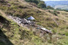 Llanhilleth Farm Colliery, site of a level, August 2013
